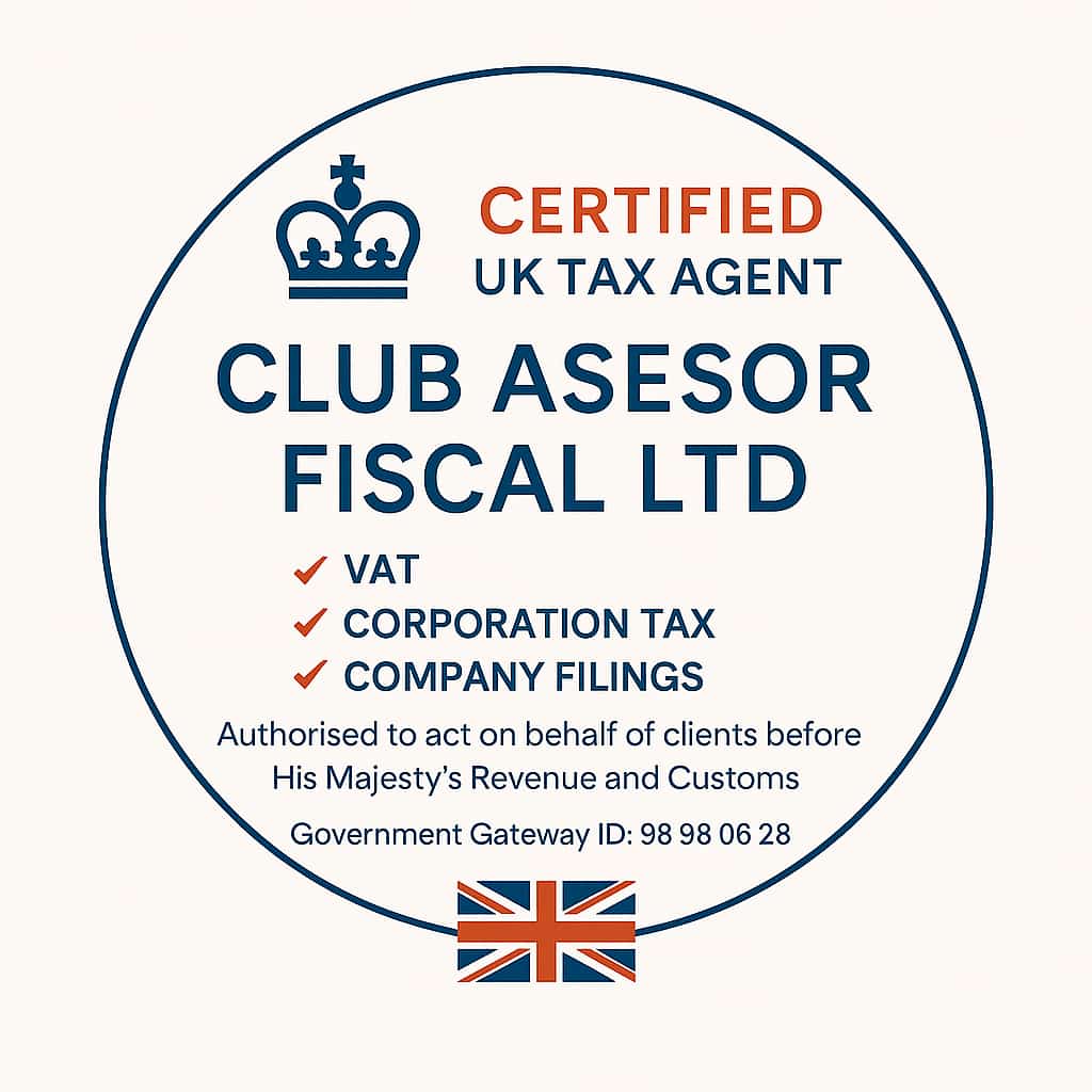 Club Asesor Fiscal LTD - Agente certificado Reino Unido