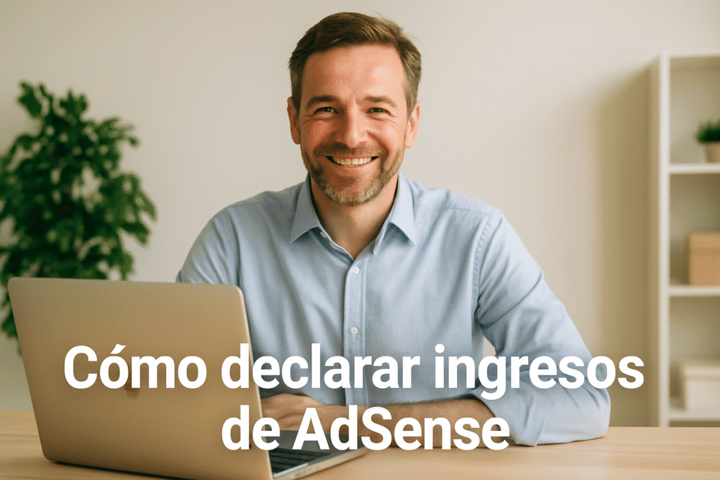DECLARAR INGESOS ADSENSE